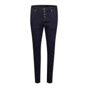 Skinny Jeans Cream , Blue , Dames