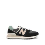 574 Suede Sneakers New Balance , Black , Heren