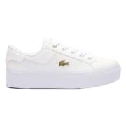 Ziane Platform Sneakers Lacoste , White , Dames