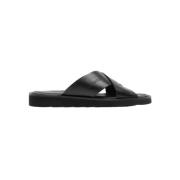 Larry Leren Sandalen Les Deux , Black , Heren