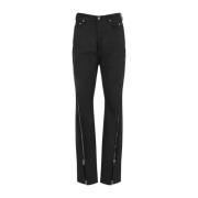 Zwarte Wax Banaan Jeans Rick Owens , Black , Heren