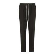 Bos Trekkoord Lange Broek Rick Owens , Black , Heren