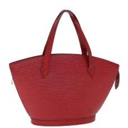 Pre-owned Leather louis-vuitton-bags Louis Vuitton Vintage , Red , Dam...