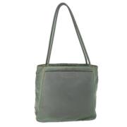 Pre-owned Nylon totes Prada Vintage , Green , Dames