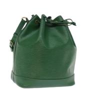 Pre-owned Leather louis-vuitton-bags Louis Vuitton Vintage , Green , D...