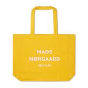 Boutique Athene Lemon Shopper Tas Mads Nørgaard , Yellow , Dames