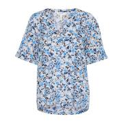 Windsurfer Mini Flower T-shirt Part Two , Multicolor , Dames