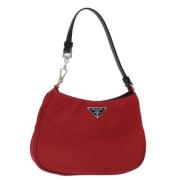 Pre-owned Nylon handbags Prada Vintage , Red , Dames