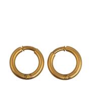 Pre-owned Yellow Gold earrings Chanel Vintage , Yellow , Dames