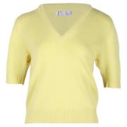 Pre-owned Wool outerwear Chloé Pre-owned , Yellow , Dames