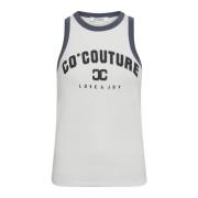 Sportieve Edgecc Tank Top Wit Co'Couture , White , Dames