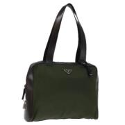 Pre-owned Nylon prada-bags Prada Vintage , Green , Dames