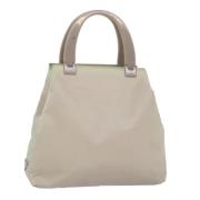 Pre-owned Nylon totes Prada Vintage , Beige , Dames