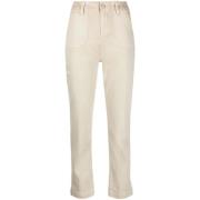 Flaunt High Rise Slim Fit Jeans Paige , Beige , Dames