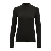 Long Sleeve Tops Kaffe , Black , Dames