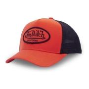 Oranje Trucker Cap VON Dutch , Orange , Heren