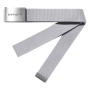 Clip Riem Chroom Riem Carhartt Wip , Gray , Heren