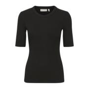 T-Shirts InWear , Black , Dames