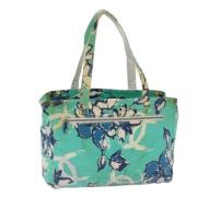 Pre-owned Vinyl totes Chanel Vintage , Green , Dames