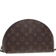 Pre-owned Canvas pouches Louis Vuitton Vintage , Brown , Dames