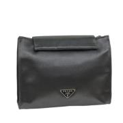 Pre-owned Fabric pouches Prada Vintage , Gray , Dames