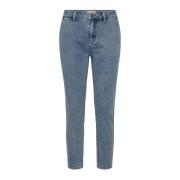 Stijlvolle Jane Jeans Lichtblauw Freequent , Blue , Dames