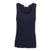 Nachtelijke Hemel Tank Top Karen by Simonsen , Black , Dames