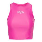 Heldere roze sportieve top Ball , Pink , Dames