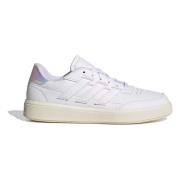 Courtblock Sneakers Adidas , White , Dames