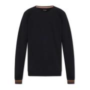 Sweatshirt met geborduurd patroon Paul Smith , Black , Heren