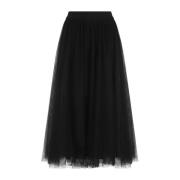 Zwarte Tule Rok Fabiana Filippi , Black , Dames