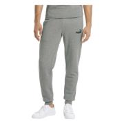 Ess Slim Pants tr Lange broek Puma , Gray , Heren