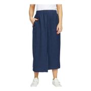 Eenvoudige Navy Rok Cindy.Hs24 Stijl 2-Biz , Blue , Dames