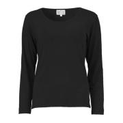 Long Sleeve Tops Masai , Black , Dames