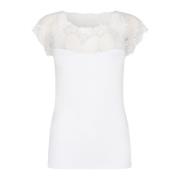 T-shirt Soyaconcept , White , Dames