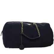 Pre-owned Nylon travel-bags Prada Vintage , Blue , Dames