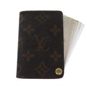 Pre-owned Canvas wallets Louis Vuitton Vintage , Brown , Dames