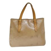 Pre-owned Leather louis-vuitton-bags Louis Vuitton Vintage , Beige , D...