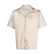 Short Sleeve Shirts Carhartt Wip , Beige , Heren