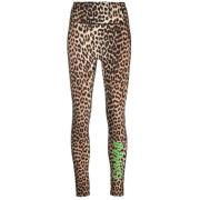 Leggings Ganni , Brown , Dames