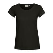 T-Shirts InWear , Black , Dames