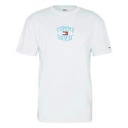 Klassieke gebogen logo T-shirt Tommy Jeans , Blue , Heren