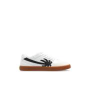 Sneakers met logo Palm Angels , White , Dames