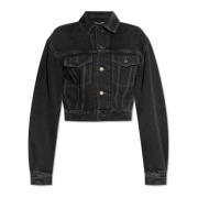 Denim jas Saint Laurent , Black , Dames