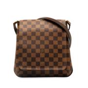 Pre-owned Leather handbags Louis Vuitton Vintage , Brown , Dames