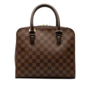 Pre-owned Canvas handbags Louis Vuitton Vintage , Brown , Dames