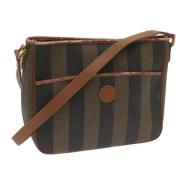 Pre-owned Canvas fendi-bags Fendi Vintage , Brown , Dames