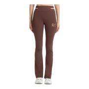 Hoge Taille Legging, Effen Kleur, Elastische Taille Emporio Armani EA7...