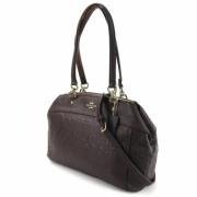 Pre-owned Leather handbags Coach Pre-owned , Brown , Dames