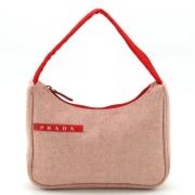 Pre-owned Canvas prada-bags Prada Vintage , Beige , Dames